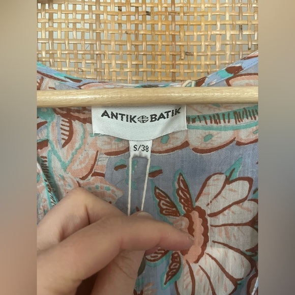 ANTIK BATIK Hupa cutout printed cotton-voile maxi dress - Picture 10 of 16